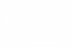 Finestra Fensterbau Logo weiß
